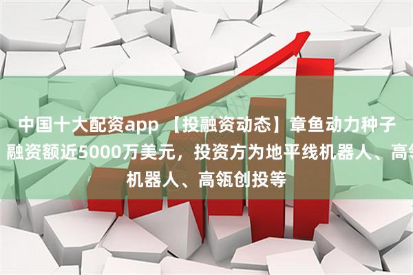 中国十大配资app 【投融资动态】章鱼动力种子轮融资，融资额近5000万美元，投资方为地平线机器人、高瓴创投等